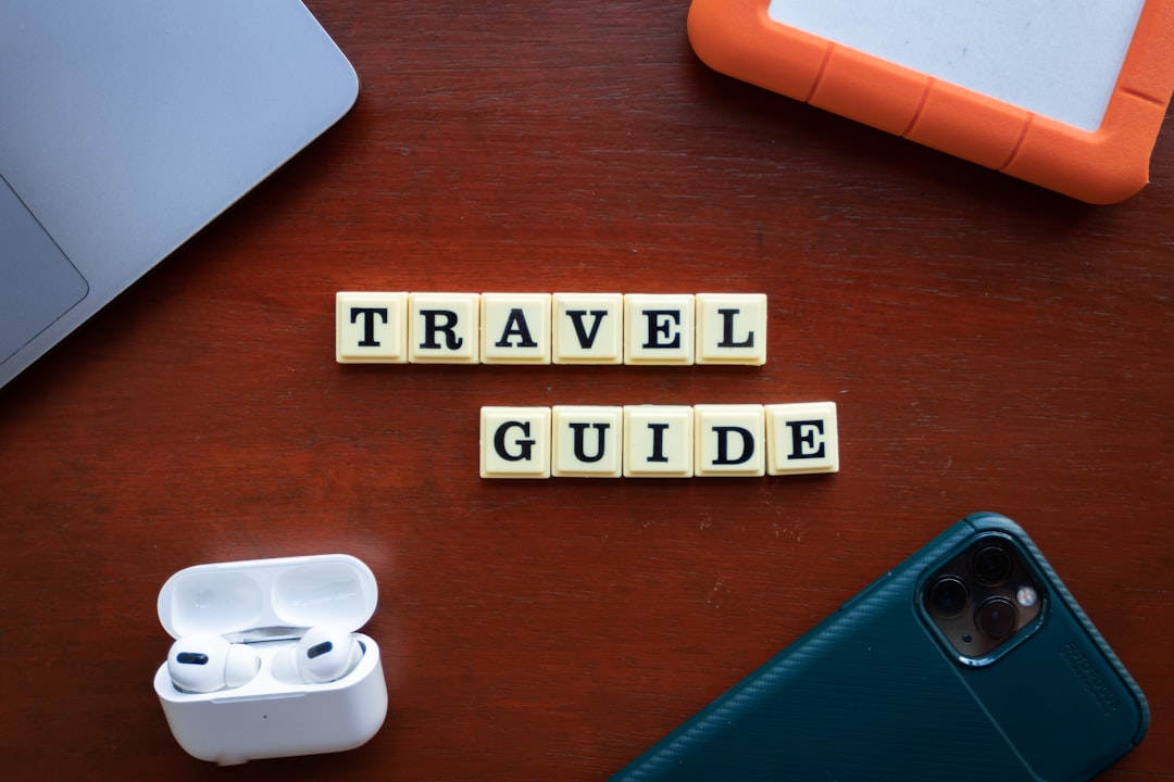 Traveler planning with notebook